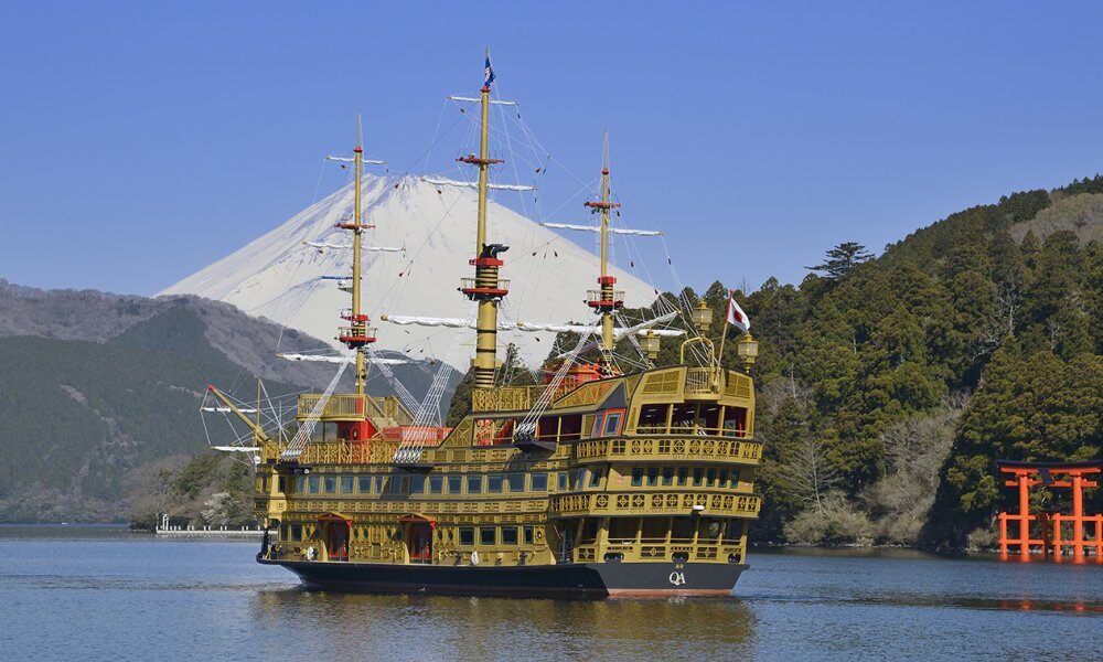 日本東京一日遊 A <span style=font-size:24px;>富士山 + 箱根海盜船 + 御殿場PREMIUM OUTLETS購物！自助午餐一天遊！</span>