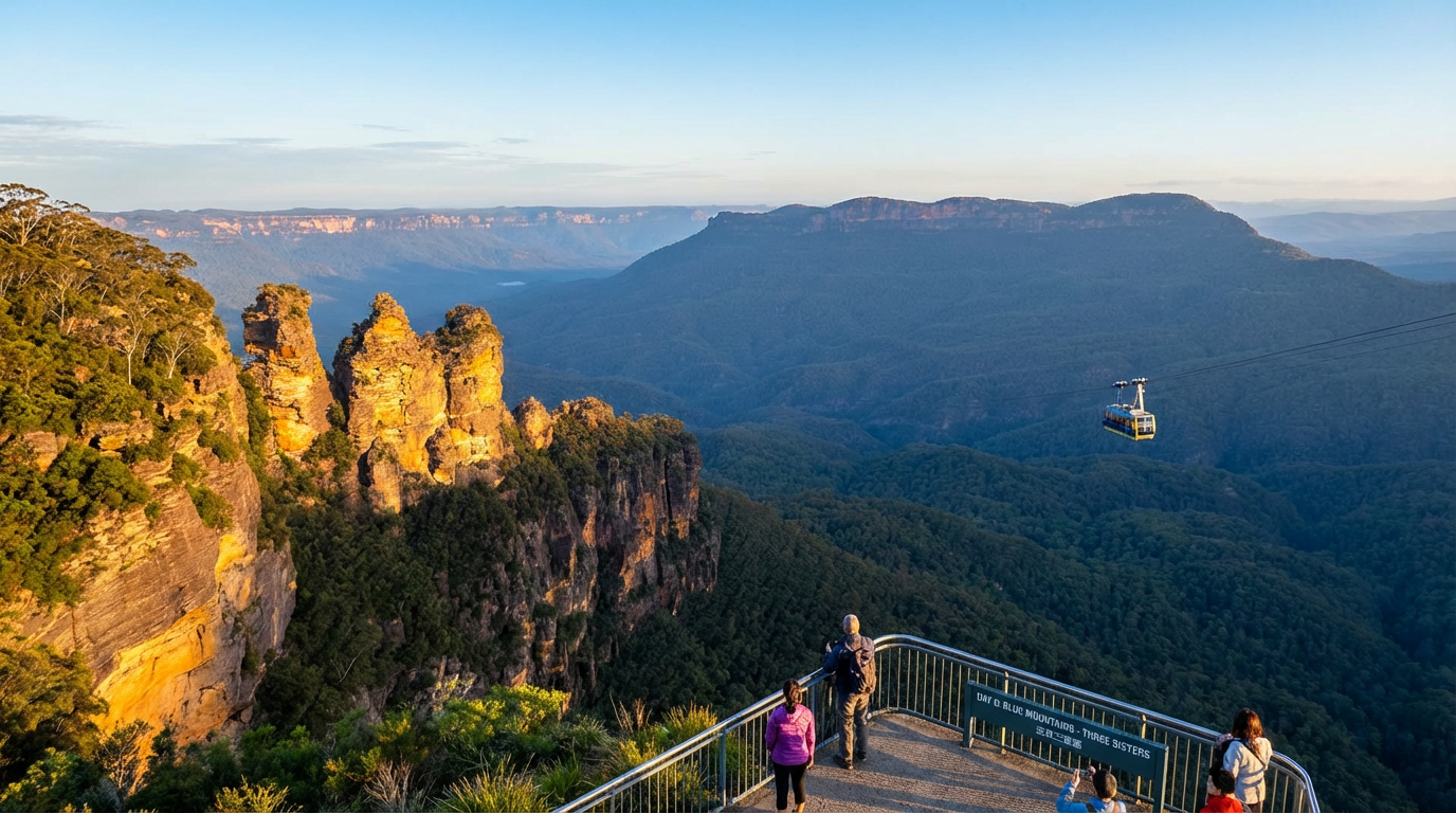 2026年澳洲墨爾本 & 雪梨精華遊 8天7晚 雪梨 – 藍山 (Blue Mountains) 2026年澳洲墨爾本 & 雪梨精華遊 8天7晚 雪梨 – 藍山 (Blue Mountains)