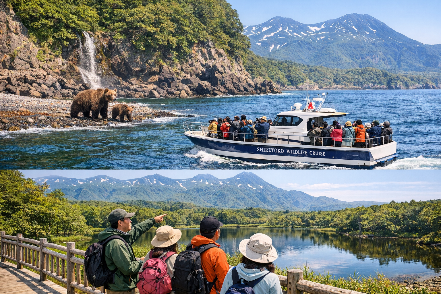 2026年 夏之北海道  角海天涯的奇蹟相遇 羅（Rausu）– 知床五湖（Shiretoko Five Lakes）賞熊及然探索