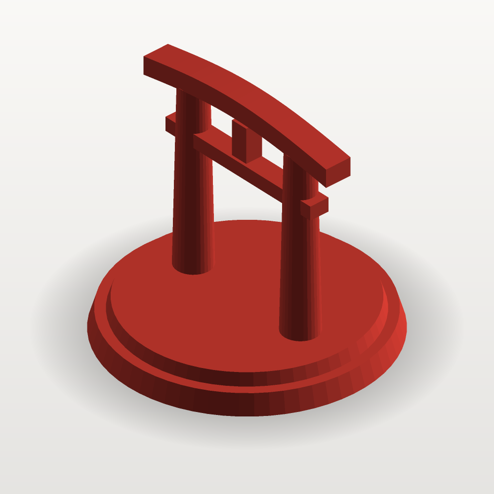 日本鳥居 3D列印紀念擺件