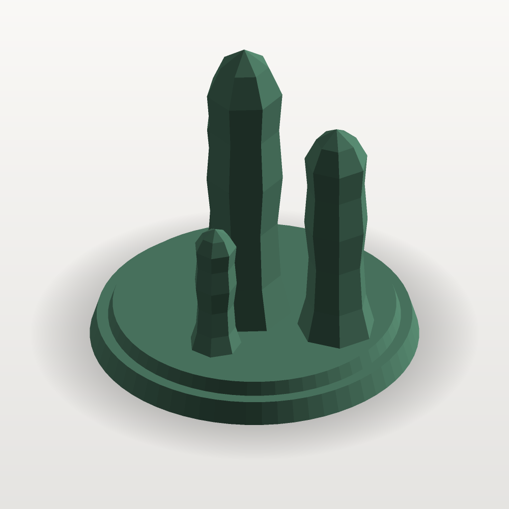 喀斯特奇峰 3D列印紀念擺件